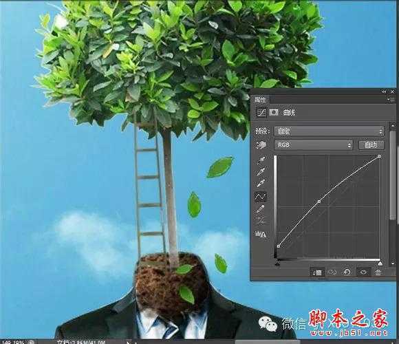 ‘用PS合成另类抽象的鲜花头像图片效果‘