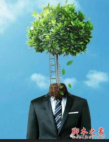 ‘用PS合成另类抽象的鲜花头像图片效果‘