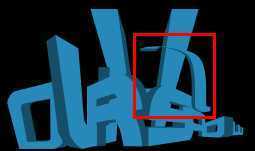 ‘PS制作3D炫彩扭曲的立体字‘