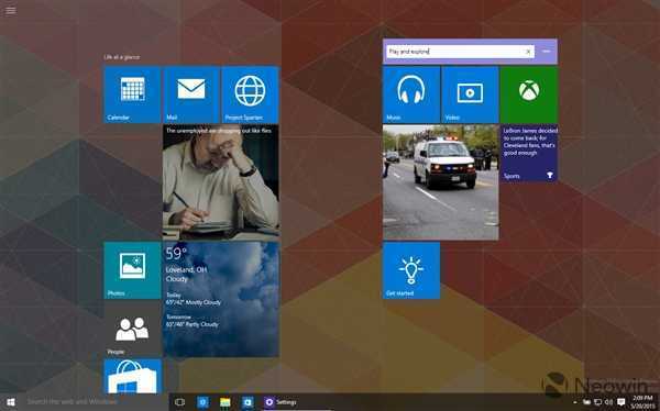 高清图赏：Windows 10 Build 10122