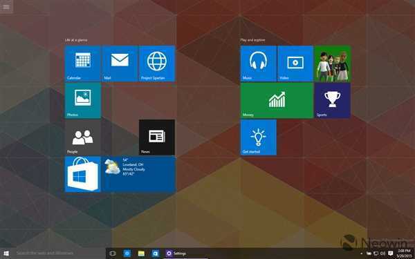 高清图赏：Windows 10 Build 10122