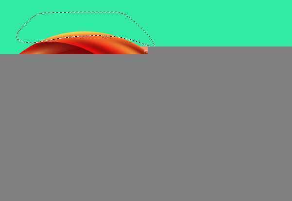 ‘Photoshop制作实用的橘红色装饰彩带‘