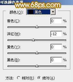 ‘Photoshop为草地人物照片加上柔美的淡橙色效果教程‘