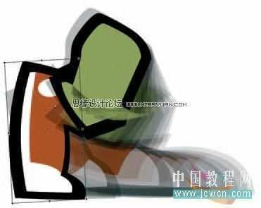 Flash cs3教程：人物行走动画制作技巧,PS教程,思缘教程网