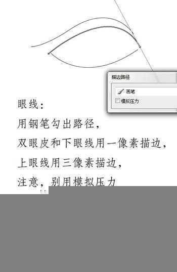 ‘人物转手绘中眼睛部分处理详解‘