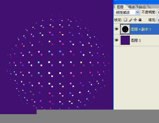 ‘photoshop利用滤镜制作绚丽的彩色烟花‘
