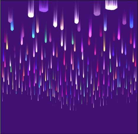 ‘photoshop利用滤镜制作绚丽的彩色烟花‘