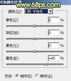 ‘Photoshop调出暗调秋季高对比暖色草地上的美女图片‘