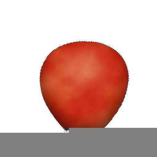 ‘Photoshop制作一个简单的红苹果教程‘