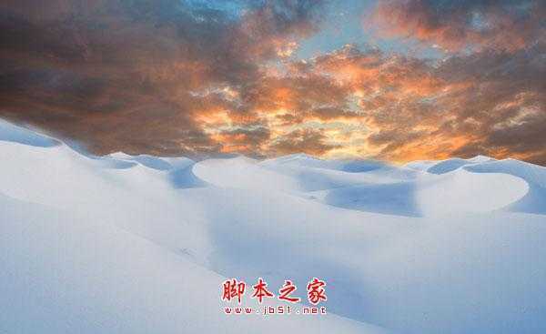 ‘photoshop合成制作漂亮的雪景卡通乐园‘