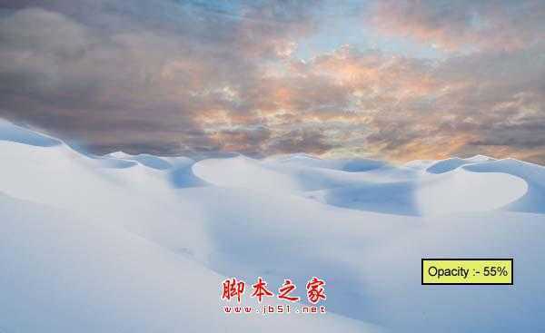 ‘photoshop合成制作漂亮的雪景卡通乐园‘