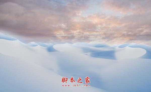 ‘photoshop合成制作漂亮的雪景卡通乐园‘