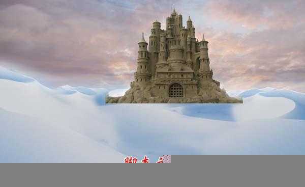 ‘photoshop合成制作漂亮的雪景卡通乐园‘