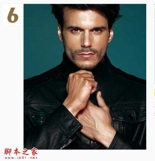 ‘Photoshop将帅哥图片增加独具魅力的质感肤色‘