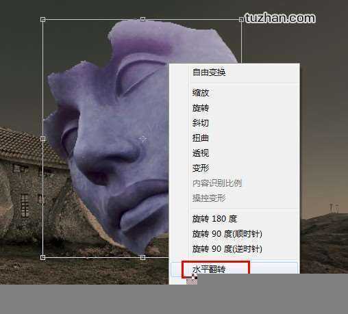 ‘PhotoShop(PS)设计一幅具有超现实感的石屋风景照片实例教程‘