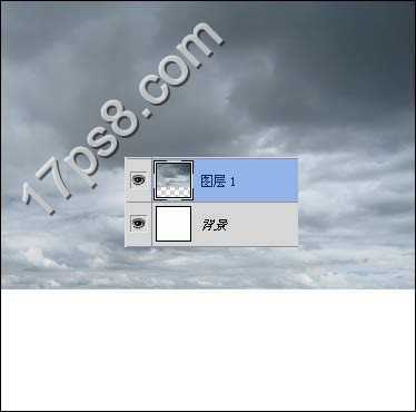 ‘photoshop合成制作出奇形怪状的石头房子矗立在海边的恐怖场景‘