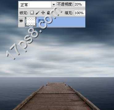 ‘photoshop合成制作出奇形怪状的石头房子矗立在海边的恐怖场景‘