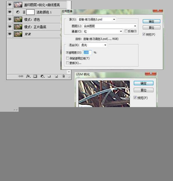 ‘Photoshop将外景人物图片打造出高清的中性色效果‘