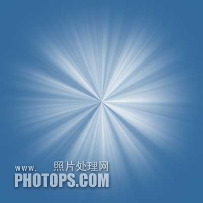 ‘ps利用通道及滤镜制作柔和白色的放射光束‘