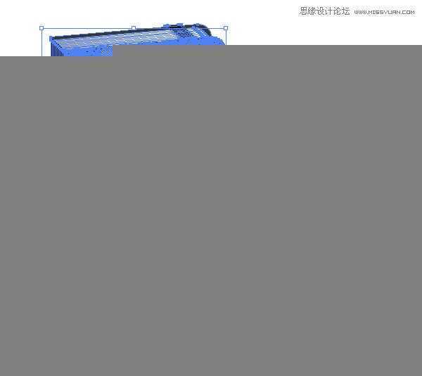 Illustrator绘制立体效果的黑色笔记本,破洛洛