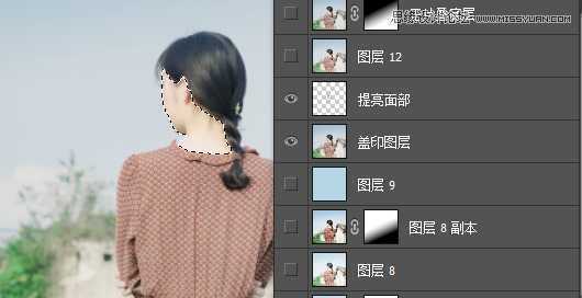 ‘Photoshop调出甜美文艺范效果的人像照片‘
