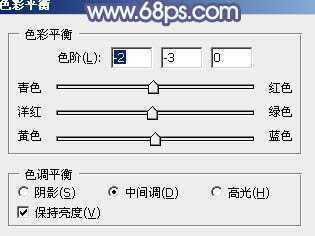 ‘Photoshop将花草中的美女加上唯美梦幻的青蓝色‘