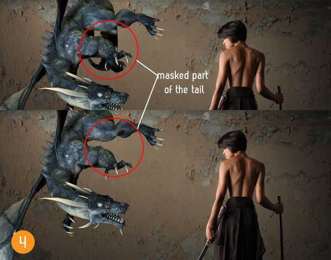 ‘PhotoShop合成制作出一张立体的龙幻想风格壁纸教程‘