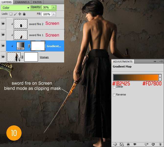 ‘PhotoShop合成制作出一张立体的龙幻想风格壁纸教程‘