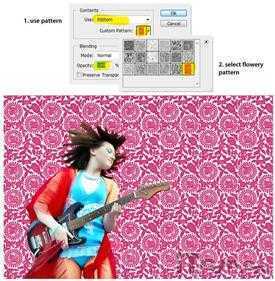 ‘Photoshop合成创意美女迪吧海报‘