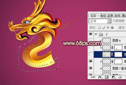 ‘photoshop制作出创意的龙年贺岁字2012特效‘