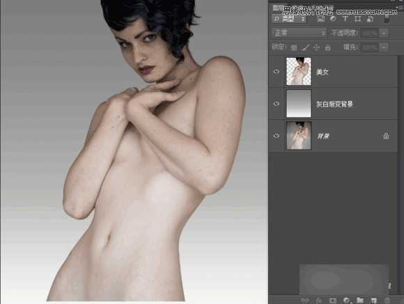 ‘Photoshop制作科技感十足的机器人特效美女‘
