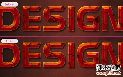 ‘Photoshop制作碎裂立体文字特效‘