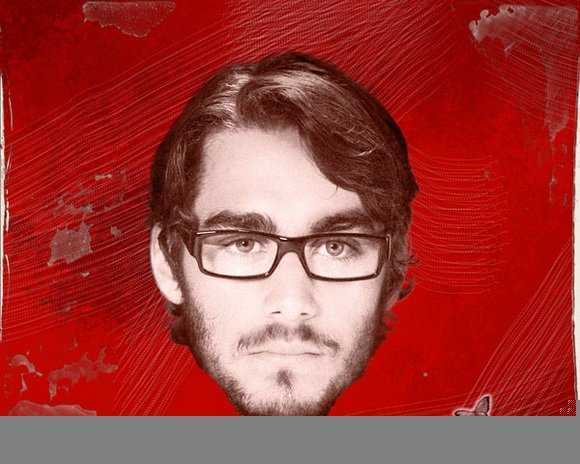 ‘photoshop利用画笔及图层样式制作颓废的古典头像海报‘