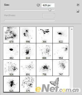 ‘photoshop利用画笔及图层样式制作颓废的古典头像海报‘