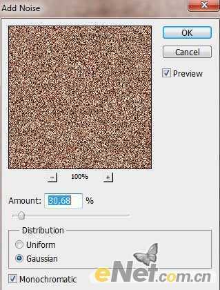 ‘photoshop利用画笔及图层样式制作颓废的古典头像海报‘