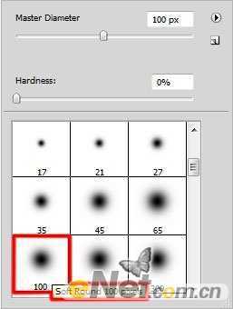‘photoshop利用画笔及图层样式制作颓废的古典头像海报‘