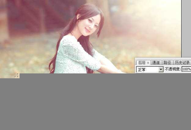 ‘Photoshop为果子美女打造甜美的柔橙色‘