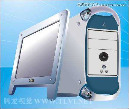 CorelDRAW设计电脑宣传海报教程,破洛洛