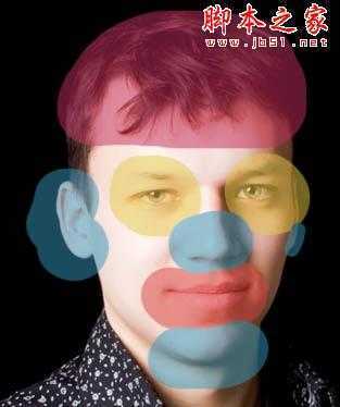 ‘photoshop利用液化工具将帅哥头像转为爆笑的漫画效果‘