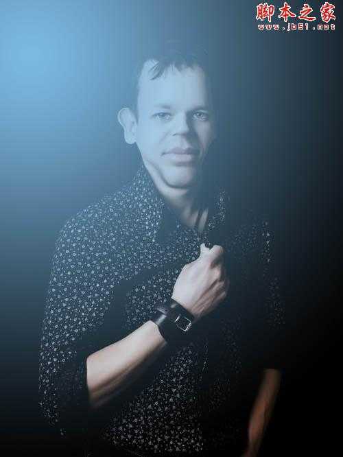 ‘photoshop利用液化工具将帅哥头像转为爆笑的漫画效果‘