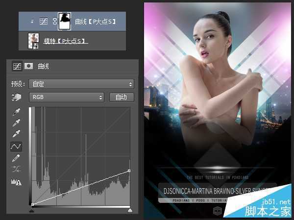 ‘PS合成炫光的演唱会海报教程‘