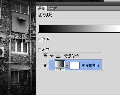 ‘photoshop将帅哥图片合成超酷的雨夜黑白插画效果‘