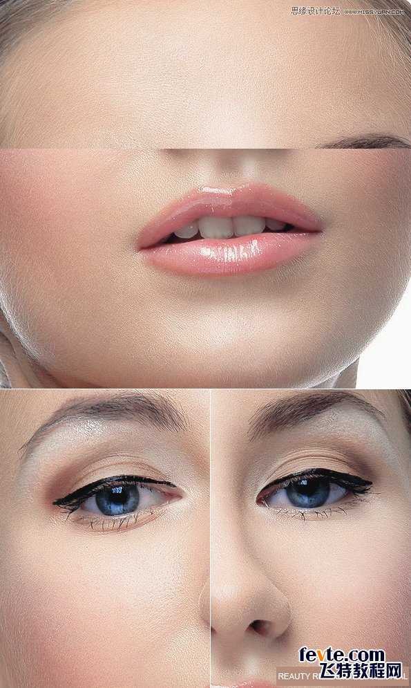 ‘Photoshop超详细的给美女头像美白柔肤‘