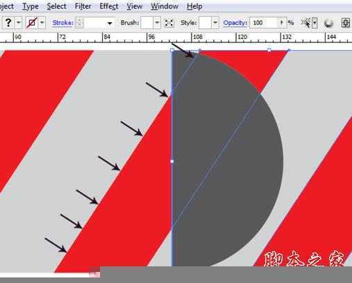 ‘photoshop和AI绘制三维圣诞拐杖糖果条字体特效‘