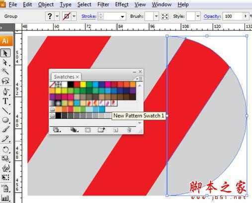 ‘photoshop和AI绘制三维圣诞拐杖糖果条字体特效‘