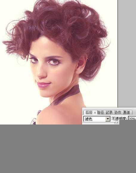 ‘Photoshop将偏色人像图片调制出纯美的淡红色‘