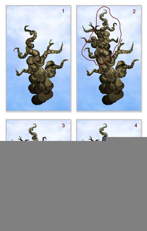 ‘PhotoShop设计打造出奇特童话般的精灵小木屋教程‘