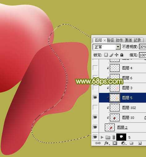 ‘Photoshop设计制作一朵的粉嫩的玫瑰花‘