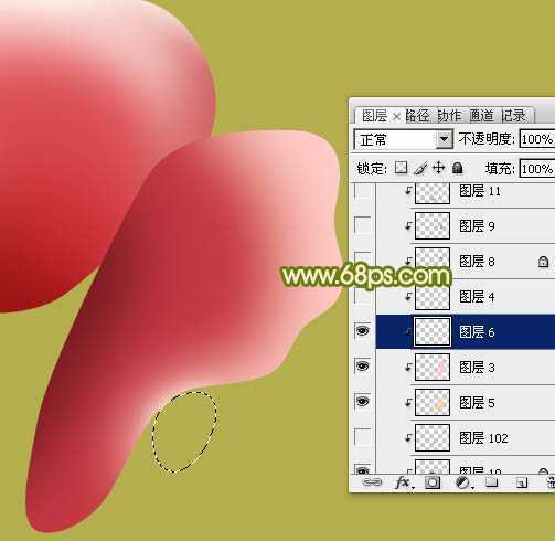 ‘Photoshop设计制作一朵的粉嫩的玫瑰花‘