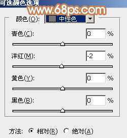 ‘Photoshop为外景美女图片打造清爽的秋季橙红色‘
